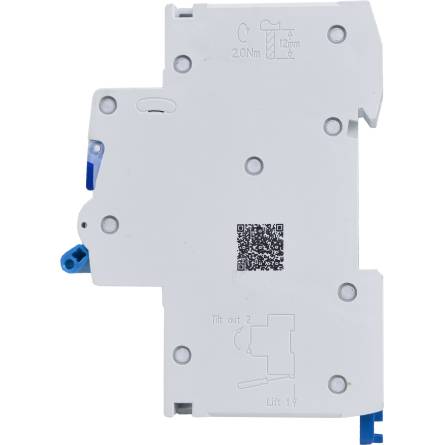 Диф.автомат ДВ UTrust 1P+N (18 mm)    6А C 30mА AC