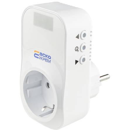 Реле контролю напруги розеткове  URate S-16  AC 230V 16A A0010230004