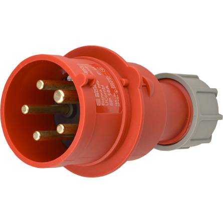 Фото a0080010112 товара Вилка ВП 16А/5 3Р+N+PE ECOHOME