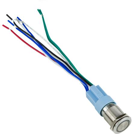Роз''єм до кнопки серії TY(J)-19 (8-pin) Acko