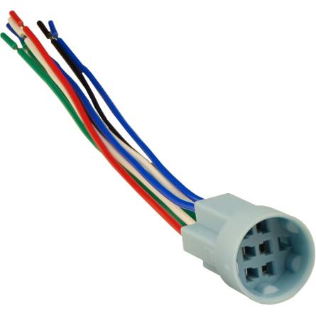Роз''єм до кнопки серії TY(J)-19 (8-pin) Acko