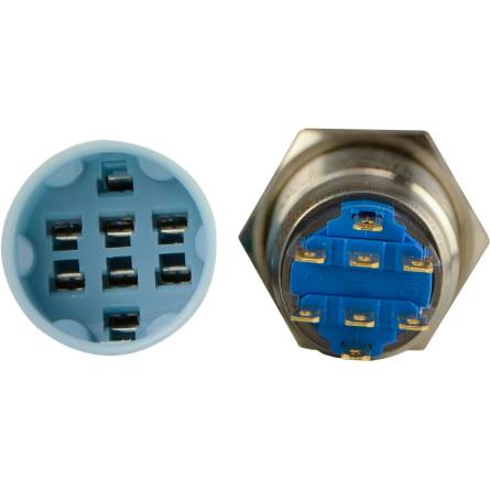 Роз''єм до кнопки серії TY(J)-19 (8-pin) Acko