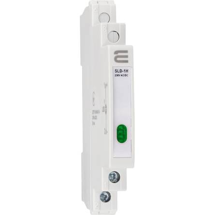 Індикатор модульний сигнальний 9mm 230V AC/DC SLD-1H зелений A0140030002