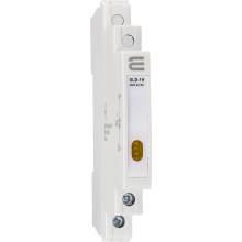 Індикатор модульний сигнальний 9mm 230V AC/DC SLD-1H жовтий A0140030003