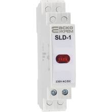Індикатор модульний сигнальний 230V AC/DC SLD-1 червоний A0140030032