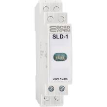 Індикатор модульний сигнальний 230V AC/DC SLD-1 білий A0140030035