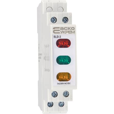 Індикатор модульний сигнальний 230V AC/DC SLD-3 A0140030036