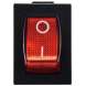 Перемикач 1-клавішний (червона підсвідка) КСD1-2-101N R/B Перемикач 1-клавішний (червона підсвідка) КСD1-2-101N R/B
