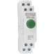 Кнопка модульна без фіксації 2NO+2NC 230V AC MB-22 зелена A0150010110