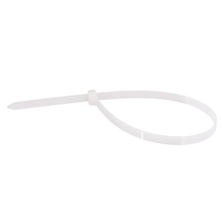 Фото a0150090087homutyi-kabelnyie-750-x-8-mm-belyie товара Стяжка (хомут) 750х8 АсКо