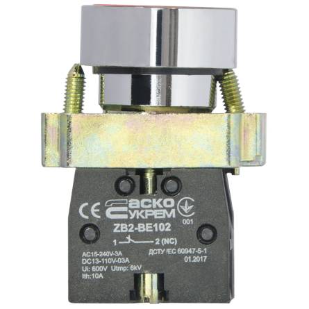 Фото xb2-ba42-button-start-red_top товара Кнопка Стоп ХВ2-ВА42