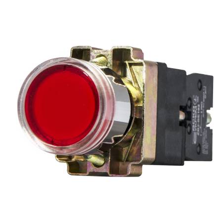 Кнопка з підсвіткою ХВ2-ВW3471 червона