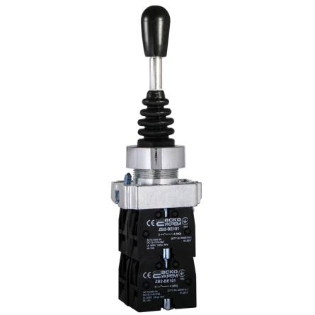 Фото A0140010050_XB2-D2PA14_(3SXD2PA14)_Knopka_manipulyator_right товара Кнопка манипулятор ХВ2-D2PA14 АсКо