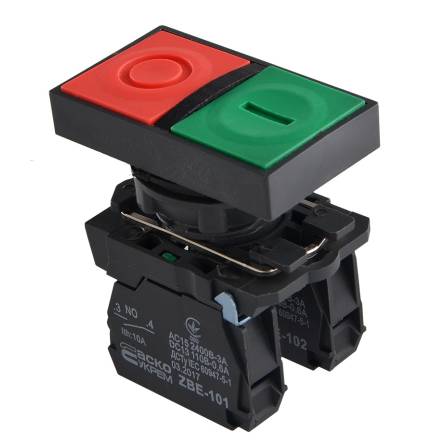 Фото a0140010169_tb5_al8325_knop_-dvoyn_startstop_ товара Кнопка двойная Старт/Стоп TB5-AL8325