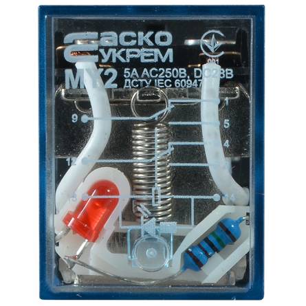 Реле електромагнітне МY2 (АС110V)