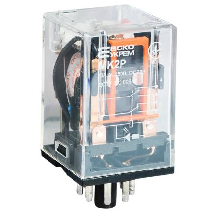 Реле електромагнітне МК2Р (DС24V)