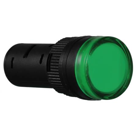 Фото a0140030051_ad16-16ds-zelenaya-220v-ac-right товара Арматура светодиодная AD16DS зеленая 220 В