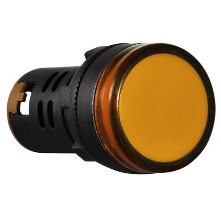 Фото a0140030046_ad22-22ds-zheltaya-220v-ac-right товара Арматура светосигнальная AD22-22DS желтая 220 В
