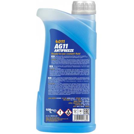 Антифриз AG 11-40C (blue) 1л