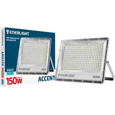 Фото accent150smd120 товара Прожектор светодиодный 150 Вт IP65 220В 6500К ENERLIGHT ACCENT