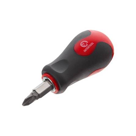 Фото vt-1010 товара Отвертка мини 4 в 1 из двуст. насадками CrV VT-1010