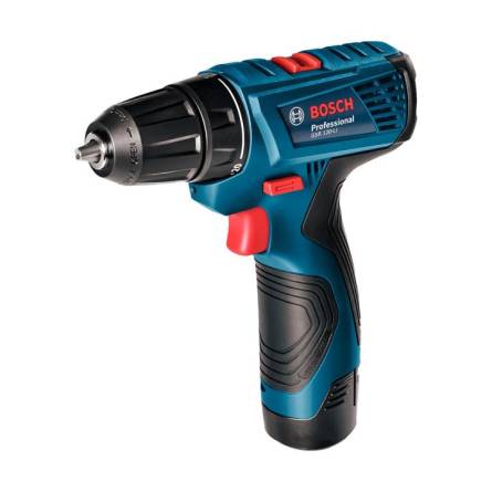 Шуруповерт 12В GSR 120-Li 2x2Ah + набір біт+ набір сверл BOSCH
