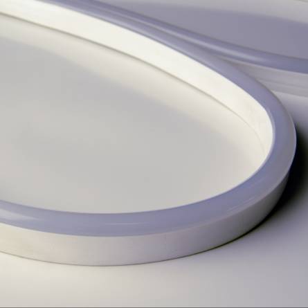 Фото 13-75-21 товара Лента светодиодная NEON L-NS 8*16mm SMD2835 120Led 7W/m AC220V 6500K IP65 (1м) Lebron 13-75-21