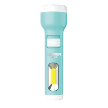 Фото  товара Фонарь аккумуляторный ручной 1W+1W COB, USB, 1200mAh Li-Ion, ABS серый, Lebron L-HL-30