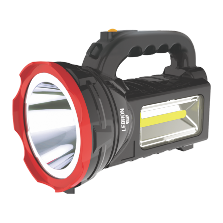 Ліхтар прожекторний акумуляторний переносний ABS 2W/4W+3W COB 3000mAh Lebron L-HL-79 15-15-79