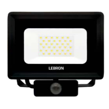 Прожектор світлодіодний з датчиком руху 30Вт 6500К 2400Лм 220V IP65 LEBRON 17-12-23