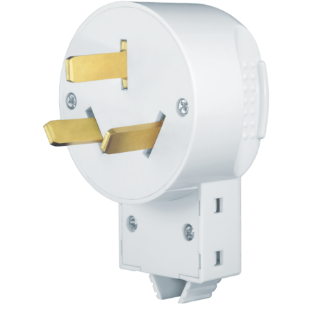 Вилка до ел.плити 2Р+Е з/з 32А 250В (ВШ32-018) 62-43-10