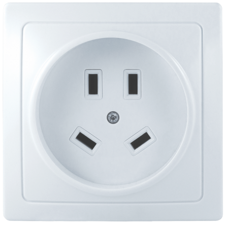 Розетка до ел.плити 3х фазна 3Р+Е з/з 32А відкритої устан. 440В (РО32-015) 62-43-16