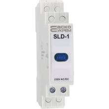 Індикатор модульний сигнальний 230V AC/DC SLD-1 синій A0140030034