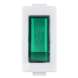 Перемикач 1-клавішний (зелен підсвітка) KCD3-101N-13 GR/WH Перемикач 1-клавішний (зелен підсвітка) KCD3-101N-13 GR/WH