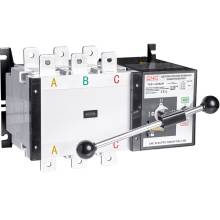 Автоматичний вимикач навантаження перекидний (мотор-рубильник) YCS1-160А/4Р, АС415V, CNC