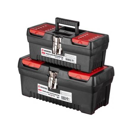 Комплект ящиків для інструментів з метал.замками, 2шт BX-1013 12,5