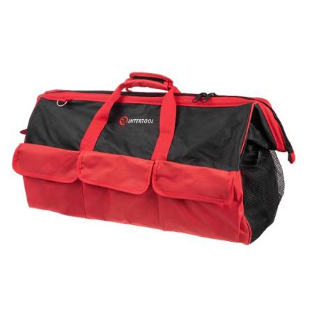 Фото bx-9004 товара Сумка для инструмента 26 карманов 610мм*270мм*400мм INTERTOOL BX-9004