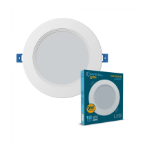 Світильник LED 9Вт 6500K круг.вбудований CRYSTAL GOLD SAPFIR M-9 ELM DNL-026