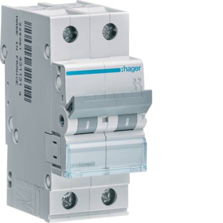 Автоматичний вимикач 50/2   MCN250/С Hager