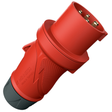 32А 4П 400В штекер IP54 червоний PowerTOP Xtra з ErgoCONTACT MENNEKES 13516