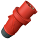 32А 4П 400В штекер IP54 червоний PowerTOP Xtra з ErgoCONTACT MENNEKES 13516