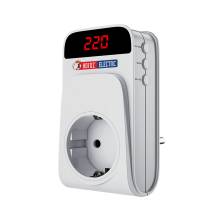 Реле напруги в розетку 16А 165-260V HOROZ 131-001-0001-010