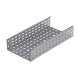 Фото fpk-110-06-pg товара Лоток перфорированный 100х100, цинкование, метод Сендимира, длина 3000мм, толщ. 0,6мм