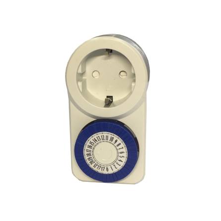 Фото rozetka-tajmer-mehan-sutochn-30m-24h-24-on-off-16a-230v-tnsy товара Розетка-таймер механ. доб. 30М/24Н 24ON/OFF 16A 230V