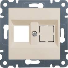 Панель подв. для RJ12/RJ45 Lumina-2 крем WL2321