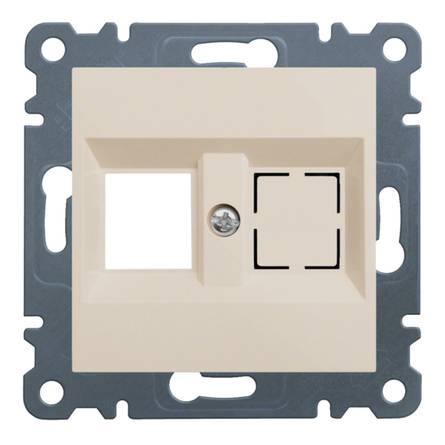 Панель подв. для RJ12/RJ45 Lumina-2 крем WL2321