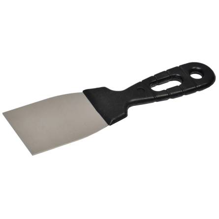 Шпатель  80 мм з пластиковою ручкою 05-054