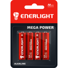 Елемент живлення ENERLIGHT MEGA POWER  AA BLI 4