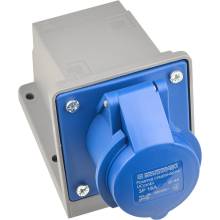 Розетка настін. ГС 16А/3  2Р+РЕ IP44 UCombi