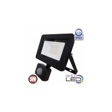 Прожектор світлодіодний з дат. руху SMD LED 30Вт 6400K IP65 HOROZ ASLAN/S-30